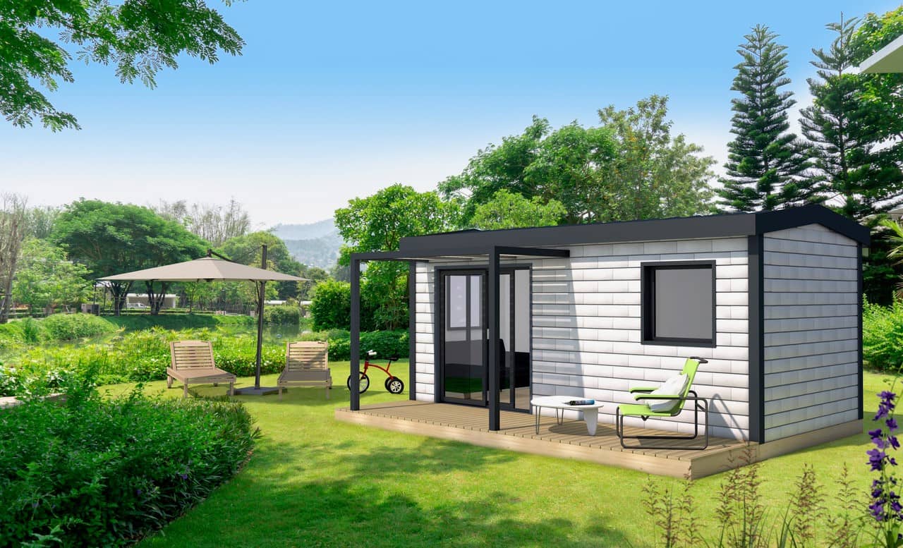 Kit studio en bois 20m² Brikawood