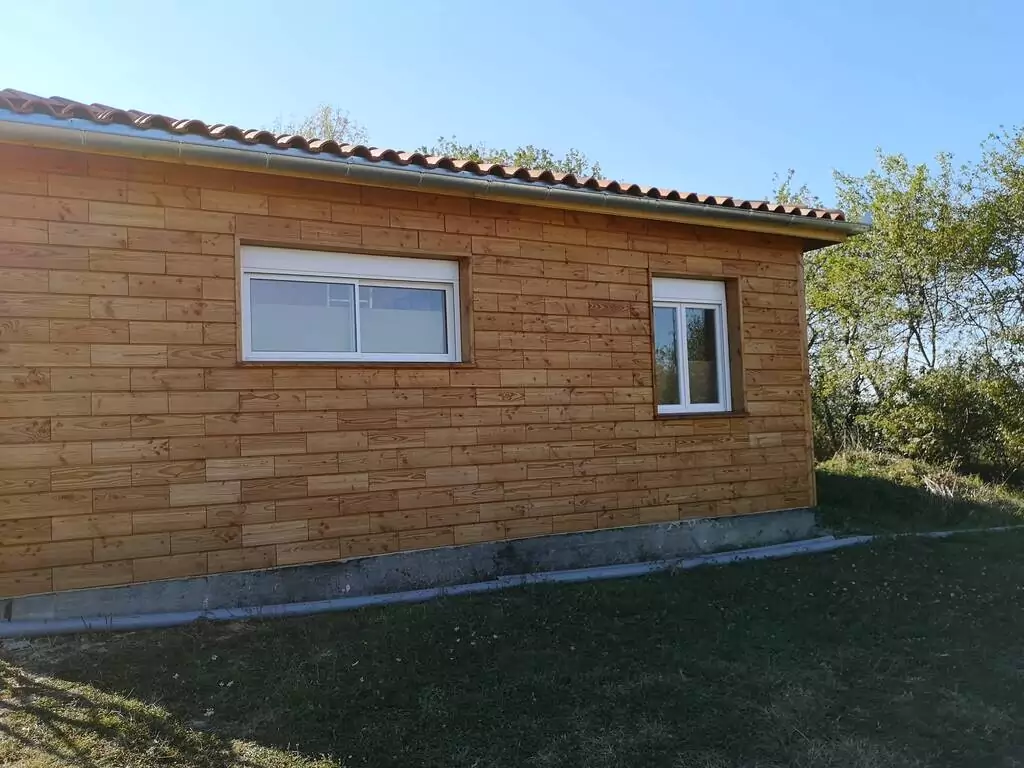 Maison passive en bois brikawood