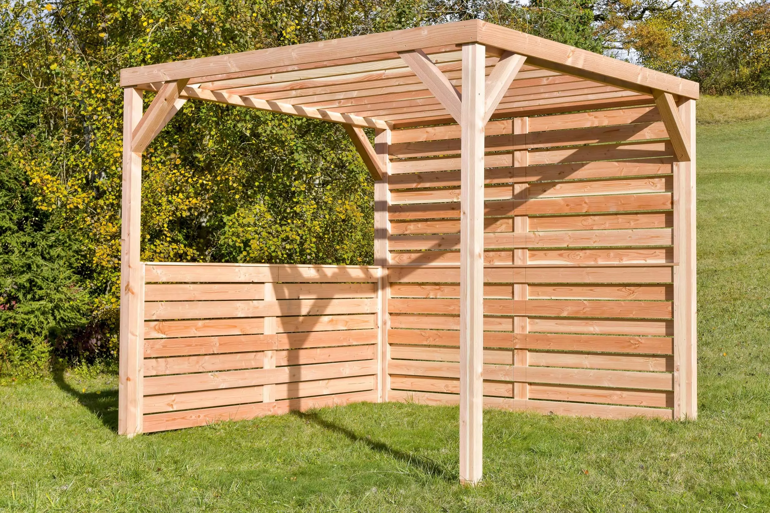 pergola en bois en kit brikawood