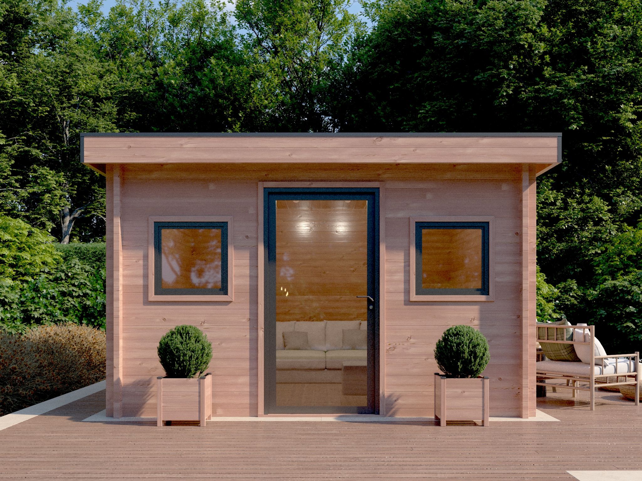 Abri Cocoon 15m² Brikawood