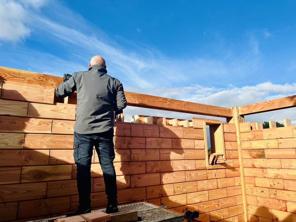 construction brique de bois | Brikawood