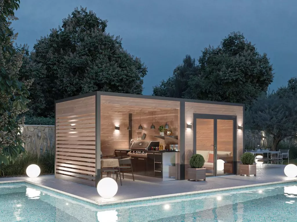Pool house horizon 17m²