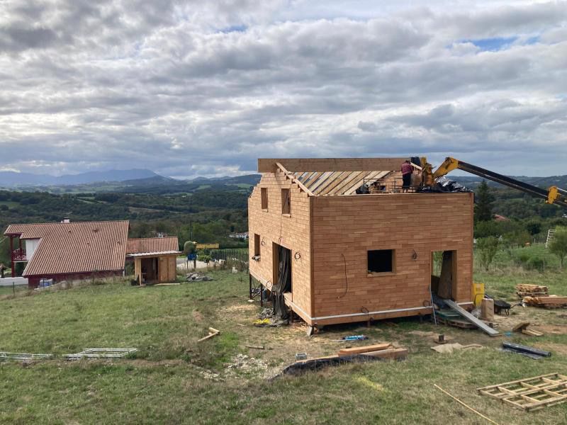 Maison en bois à étage | Brikawood