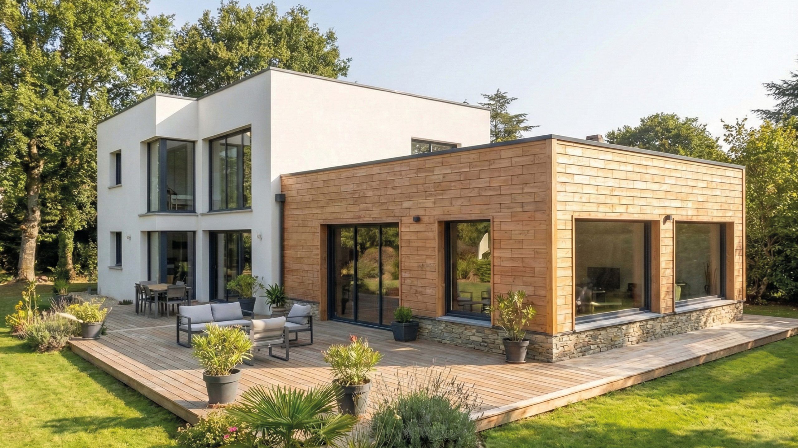 idées de projets extension de maison | Brikawood