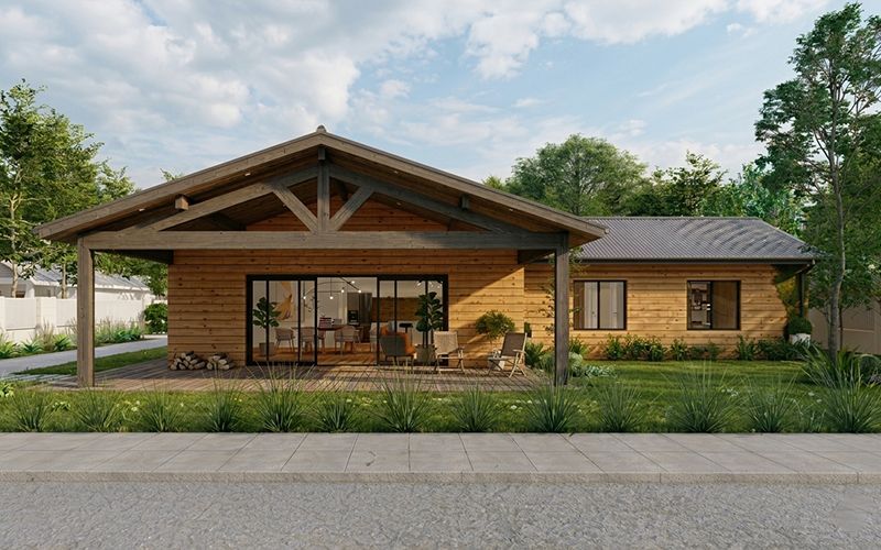 Ventoux brikawood maison en kit