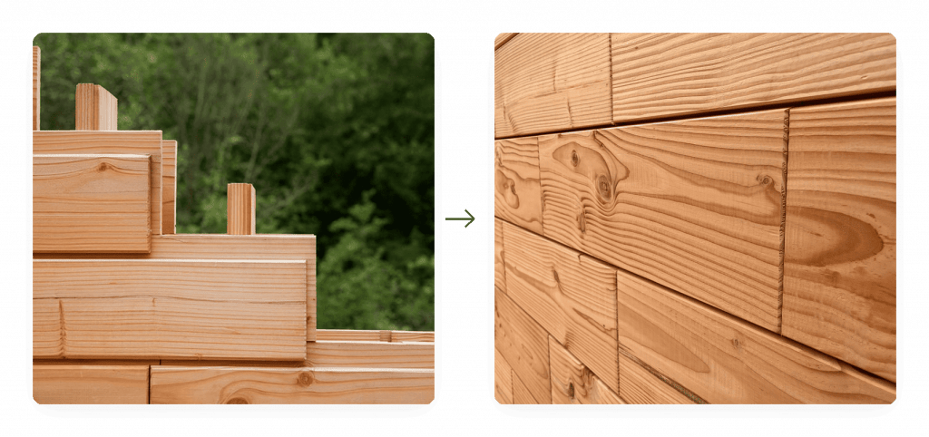 nouvelle brique bois | Brikawood